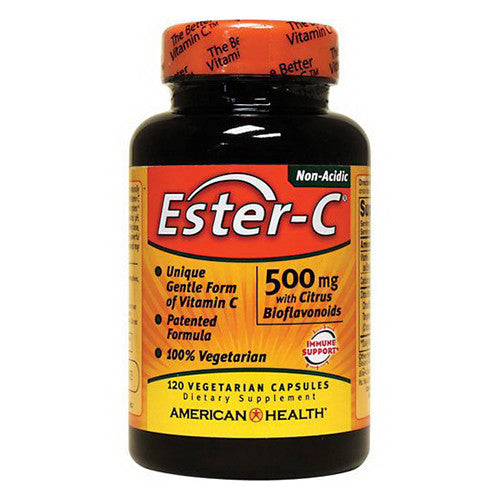 American Health Ester-C 500 Mg Capsules For Immune Support - 120 Ea